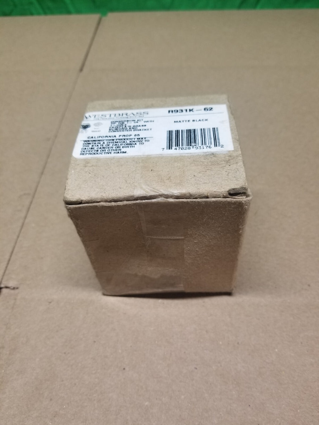 Westbrass Tub Drain Kit Matte Black R931K 1-1/2"