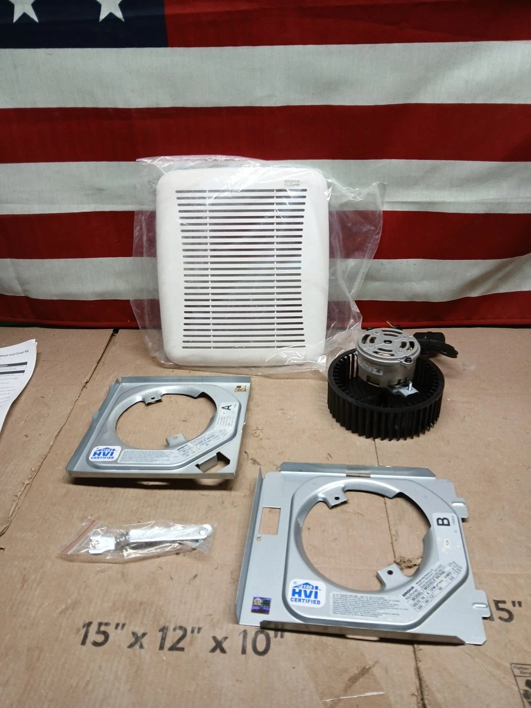 Broan NuTone Quickit 60 CFM Bathroom Vent Upgrade Kit Model BKR60