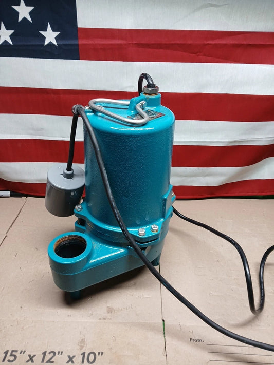 LEO0.4 HP 115-Volt/60HZ Cast Iron Submersible Sewage Pump with Tether