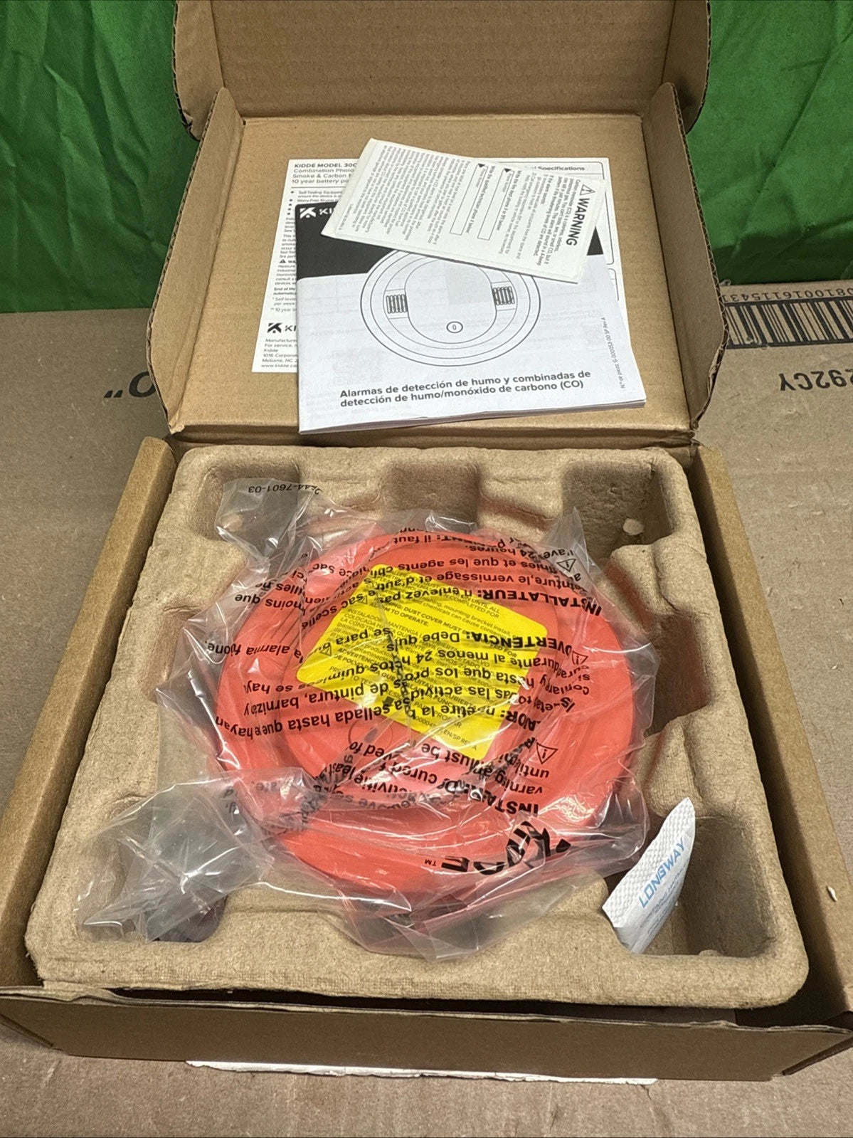 Kidde Smoke & CO Detector, 10-Year Battery, LED Warning Indicators 30CUD10)