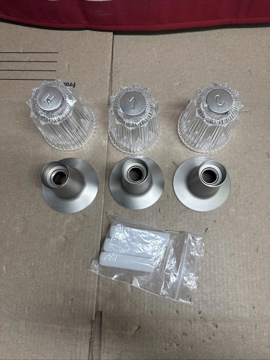 Danco 81430 Pfister Windsor Tub / Shower Trim Kit, Brushed Nickel NEW OPEN BOX