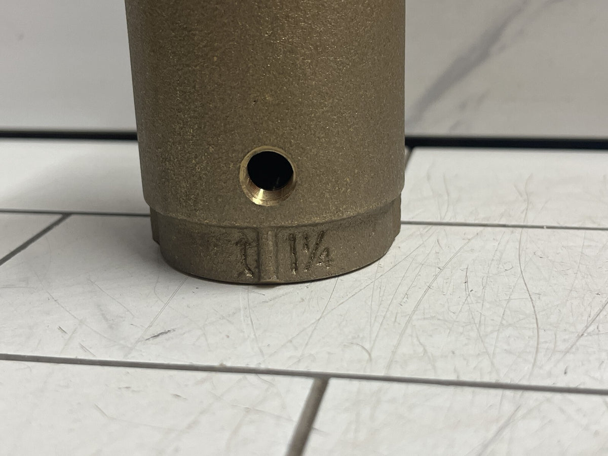 Water Source CCC125NL 1-1/4 in. Solid brass Two-Hole Control Center Check Valve