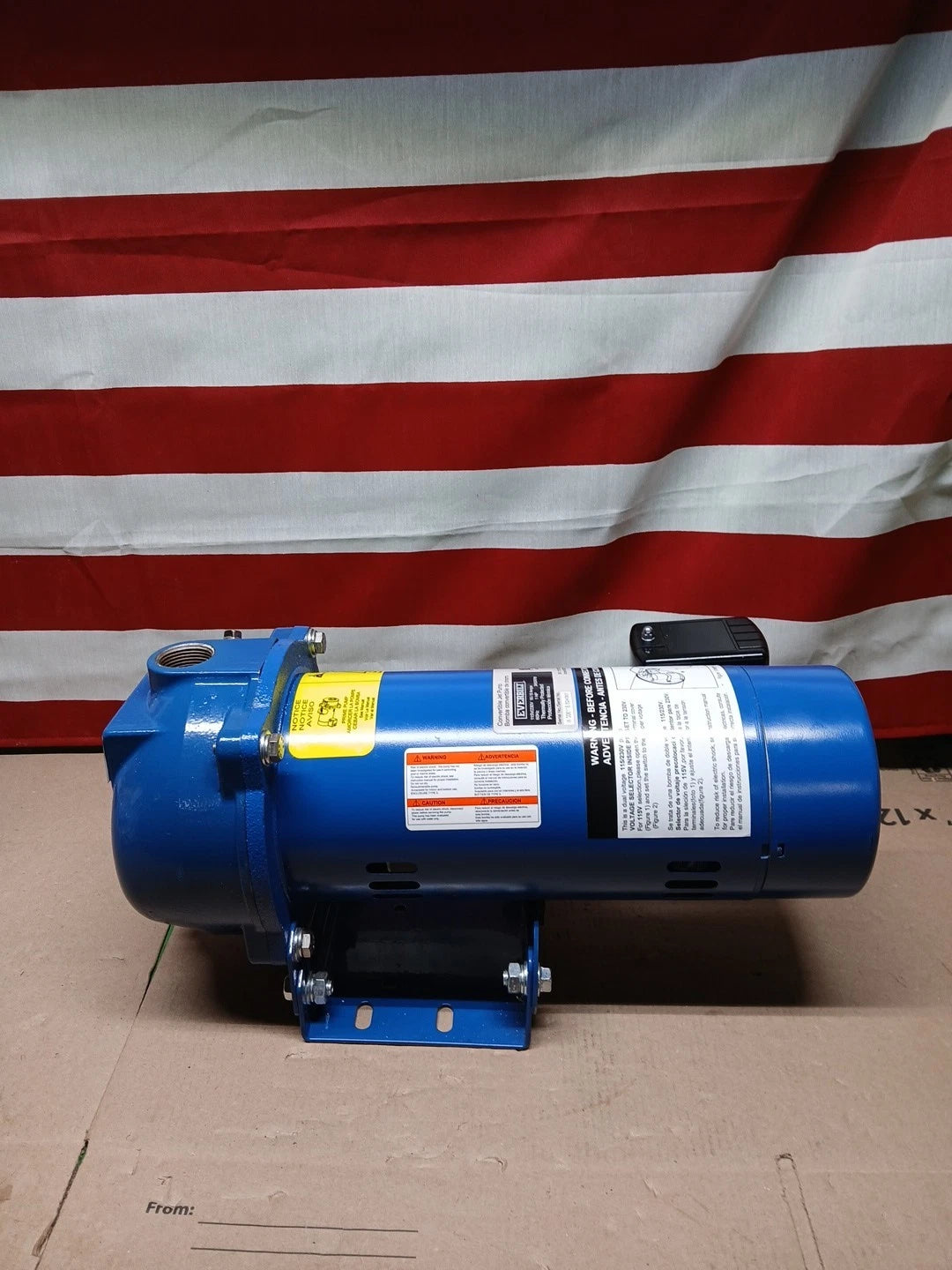 Everbilt 1 HP Professional Convertible Jet Pump *For Parts* Read Description**