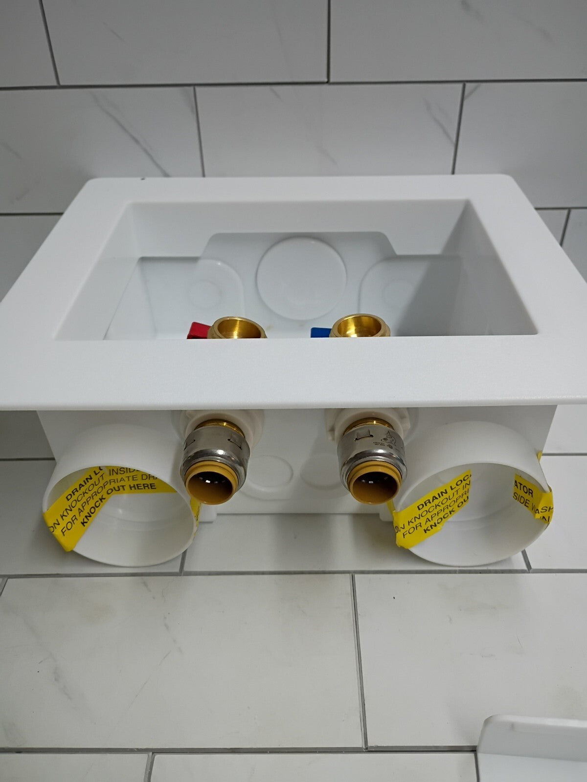 SharkBite 24763 Washing Machine Outlet Box New Open Box