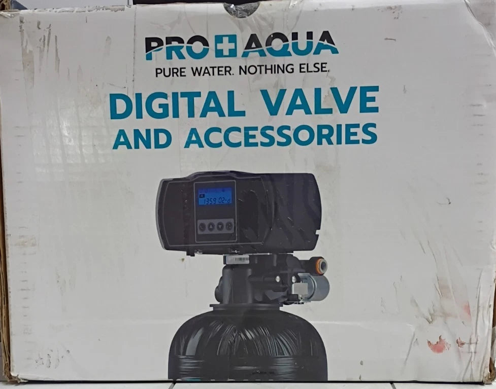 Pro+Aqua Water Softener Control Head Kit w/Parts, No Tank, Open Box