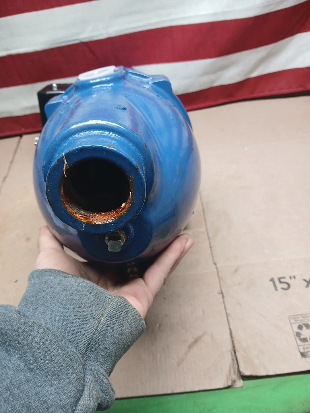 Everbilt 3/4 HP Cast Iron Shallow Well Jet Pump HDSWJ7 as is, For Parts