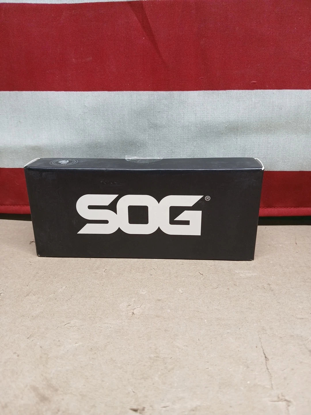 SOG Aegis AT Indigo & Acid 3.13" Drop Point Assisted Folding Blade (USED)
