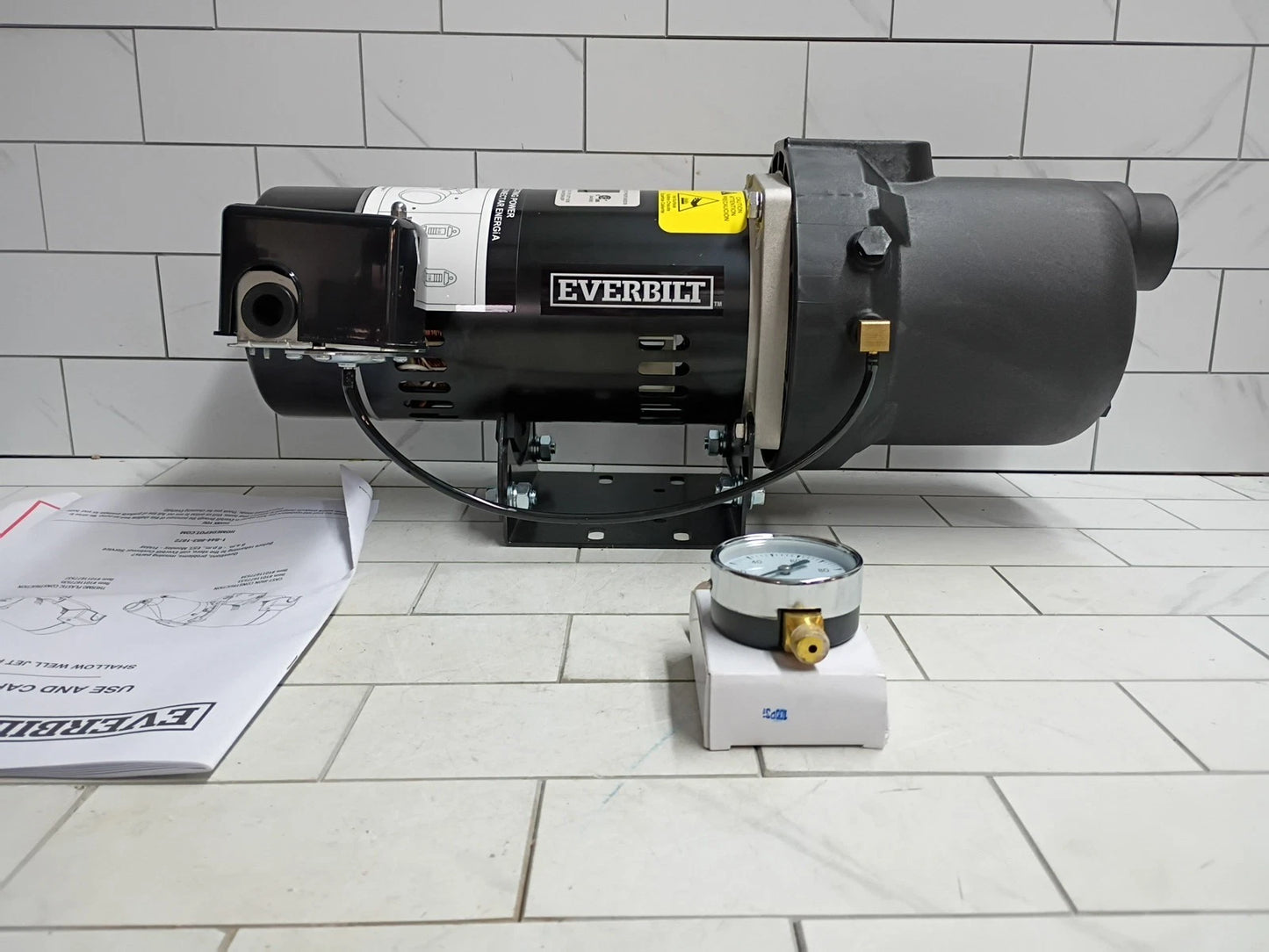 Everbilt HDSWJ5P 1/2 HP Shallow Well Jet Pump Open Box