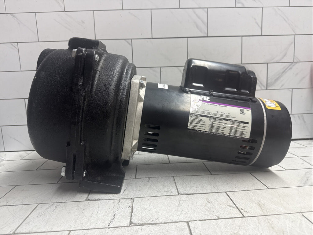 Wayne 58409-WYN1, 2 HP Permanent Lawn Irrigation Sprinkler Pump Open Box,