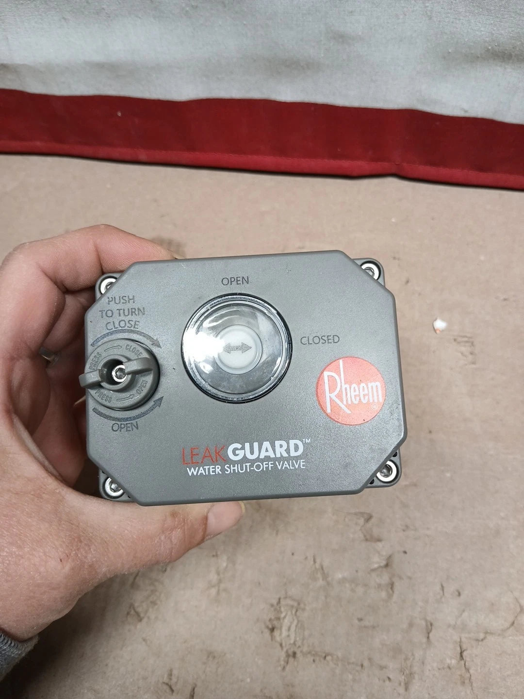 Rheem Automatic Water Shut-Off Valve (Model AP19457 Leak Guard)
