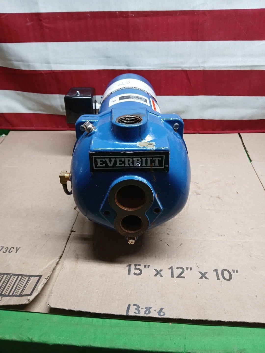 Everbilt 1 HP Professional Convertible Jet Pump *for Parts* Read Description***