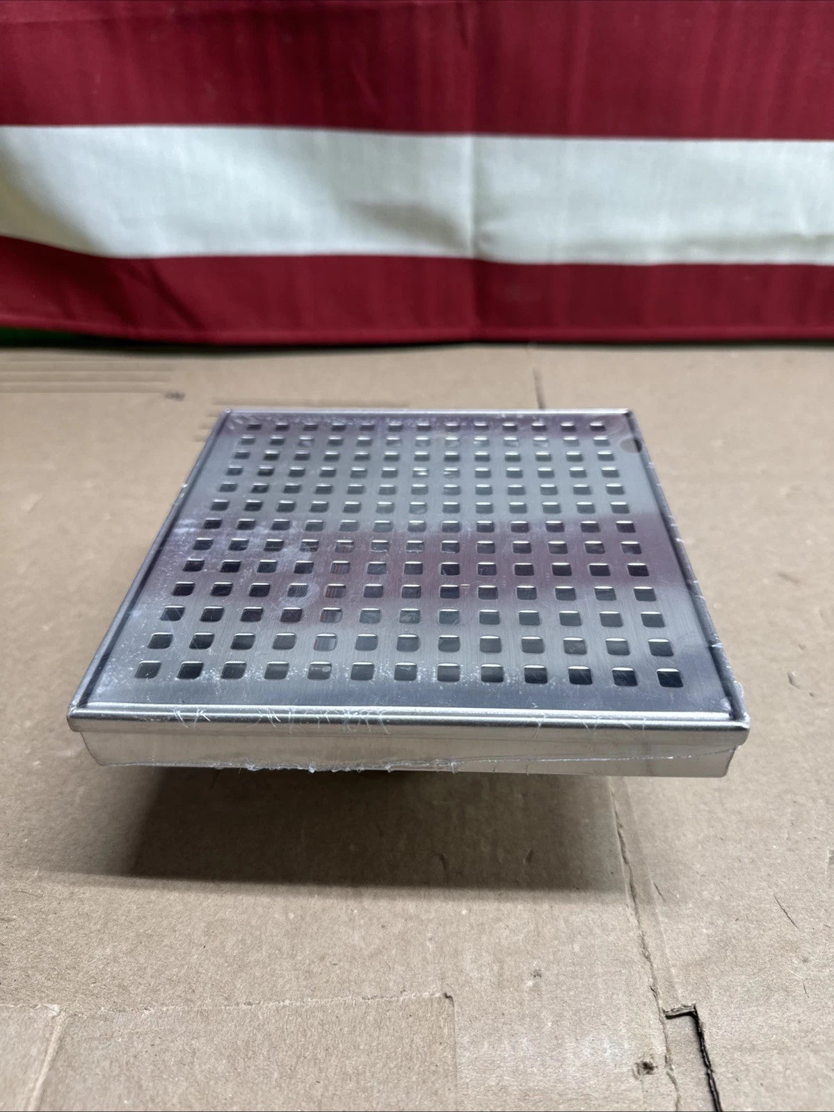 Oatey Designline 6"x 6" Square Shower Drain Stainless Steel SQUARE DESIGN