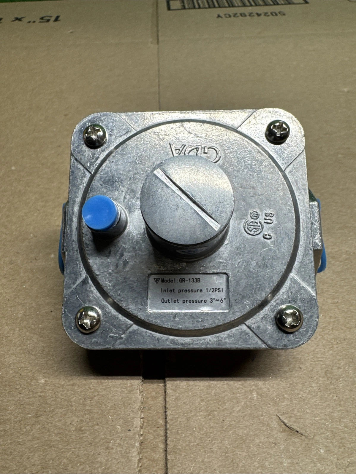 Natural Gas Regulator 1/2psi 4" GR-133B GR-133B