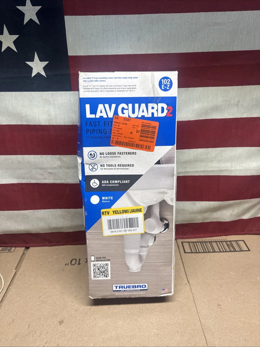 TrueBro Lav Guard2 102 E-Z Fast Fit Undersink Piping Covers USA Made