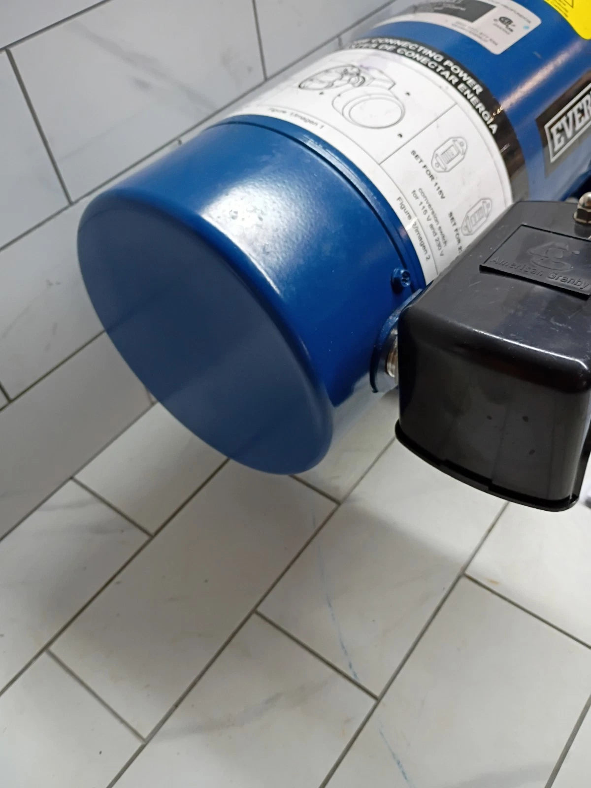 Everbilt 3/4 HP Cast Iron Shallow Well Jet Pump HDSWJ7 as is, For Parts.