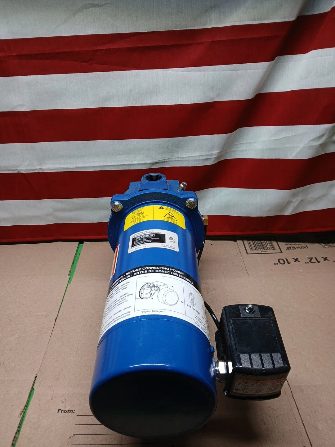 Everbilt 1 HP Professional Convertible Jet Pump *Used* Read Description**