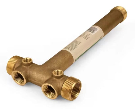 Everbilt #EBTC13NL 13 in. Long Tank Tee 1-1/4" Dual threaded 1-1/4" MPT or 1" F
