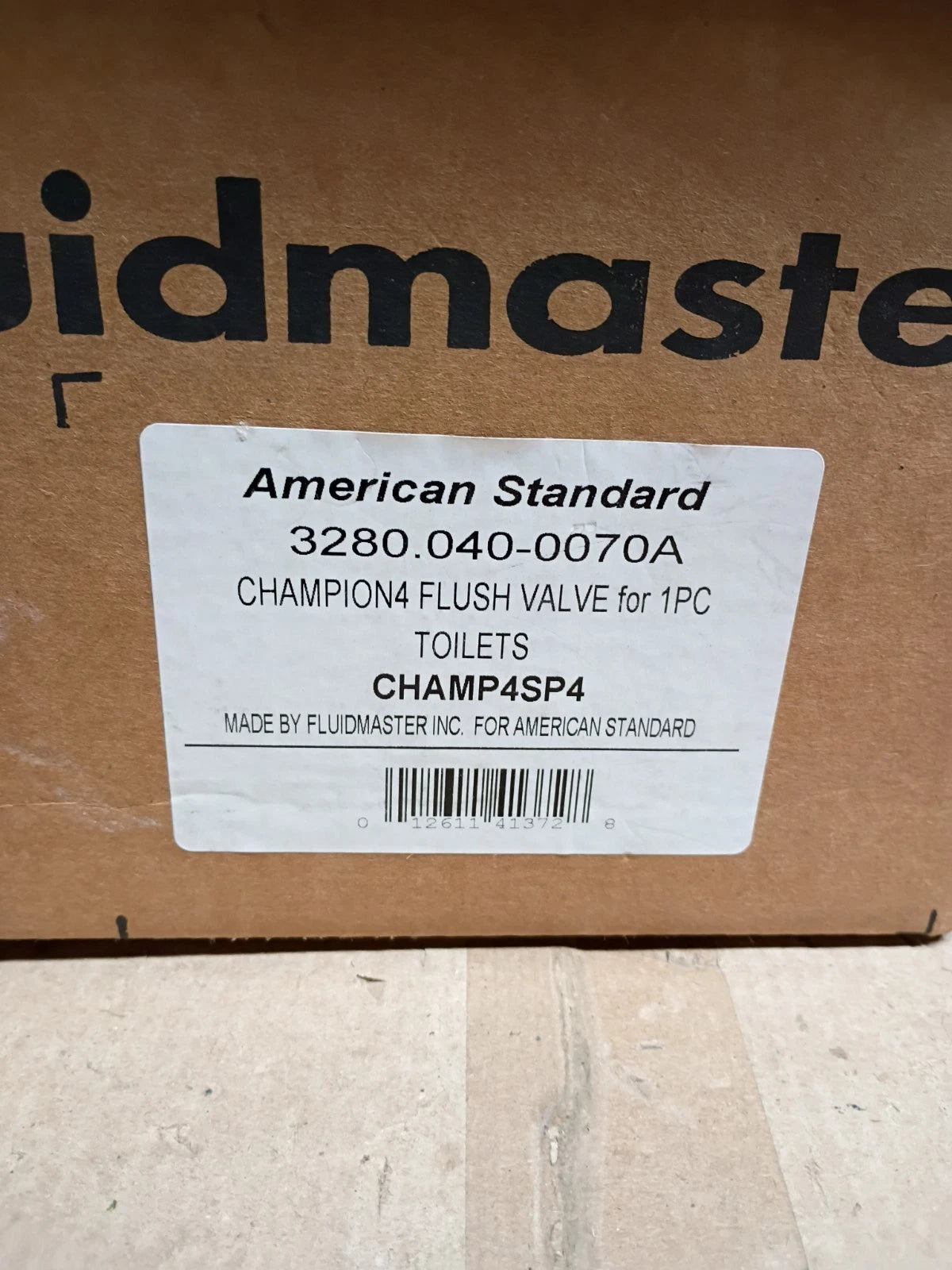 American Standard Champion4 Flush Valve 3280.040-0070A CHAMP4SP4 Open Box