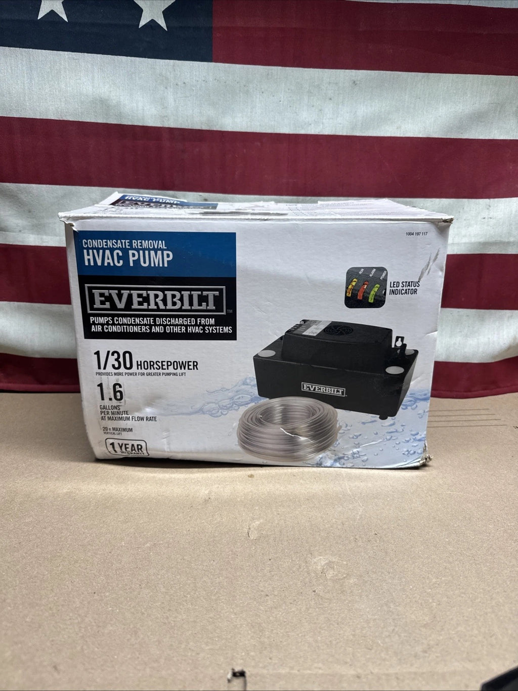 Everbilt 120-Volt Condensate Pump w/ Hose