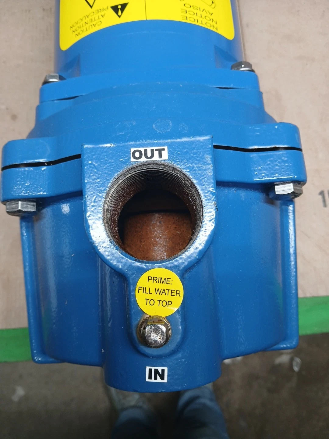 Everbilt 2HP Professional Irrigation Pump Iron 115/230 Dual Voltage FOR PARTS