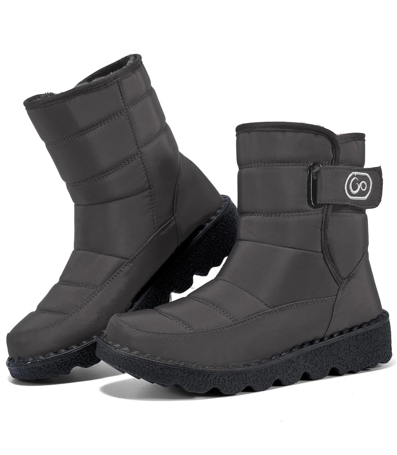 Ablanczoom Women’s Winter Boots Size 10.5 42EU Fur Lining Nonslip