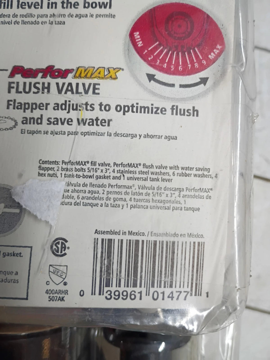 LOT OF 7 Fluidmaster Universal Complete. Toilet Rebuild Repair Kit 10 H 400ARHRK