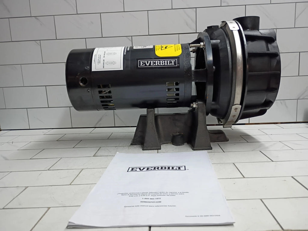 Everbilt HDLS15P, Lawn Irrigation Pump Plastic 1-1/2HP 52-GPM NEW OPEN BOX