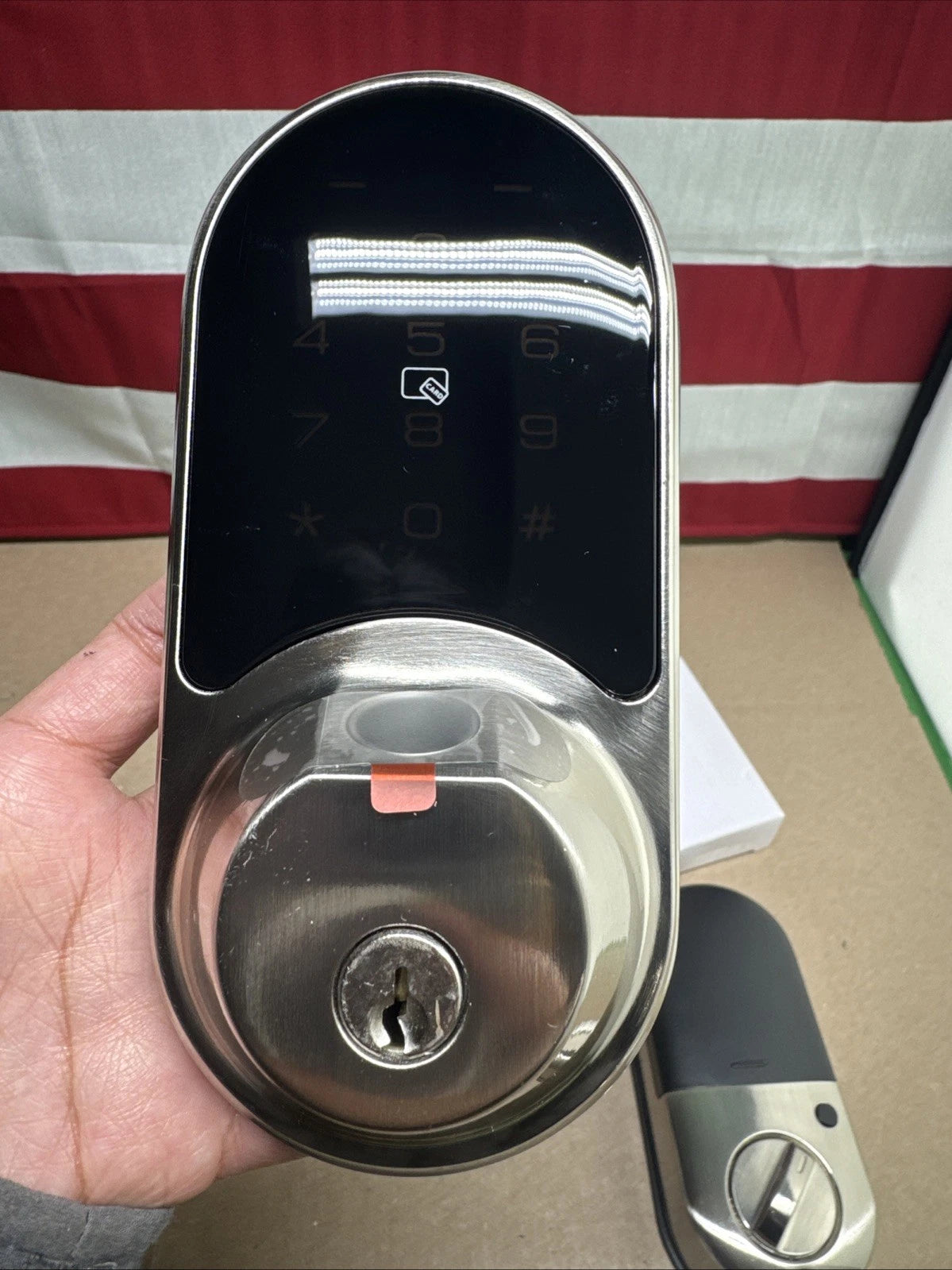 Veise RZ07 Smart Lock App, FingerPrint, Password, Physical Key
