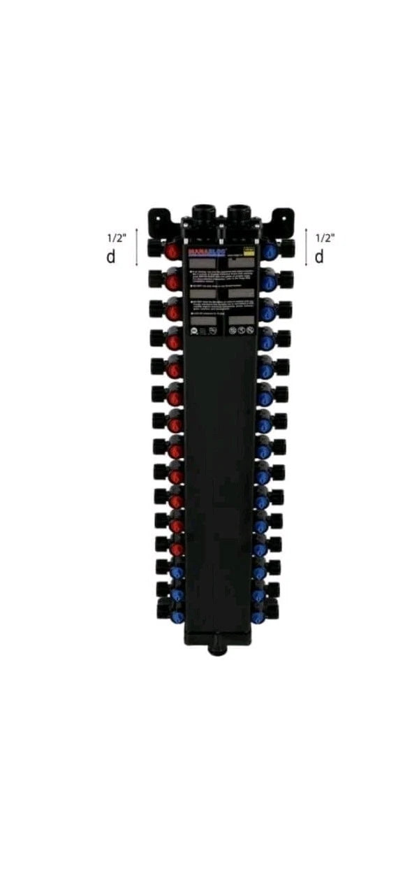 Viega Manabloc 1/2 in. 30 port Polysulfone Distribution Manifold New OB