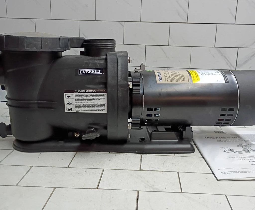 Everbilt SPP10002-2SP 1 HP 2-Speed Pool Pump 230-Volt OPEN BOX