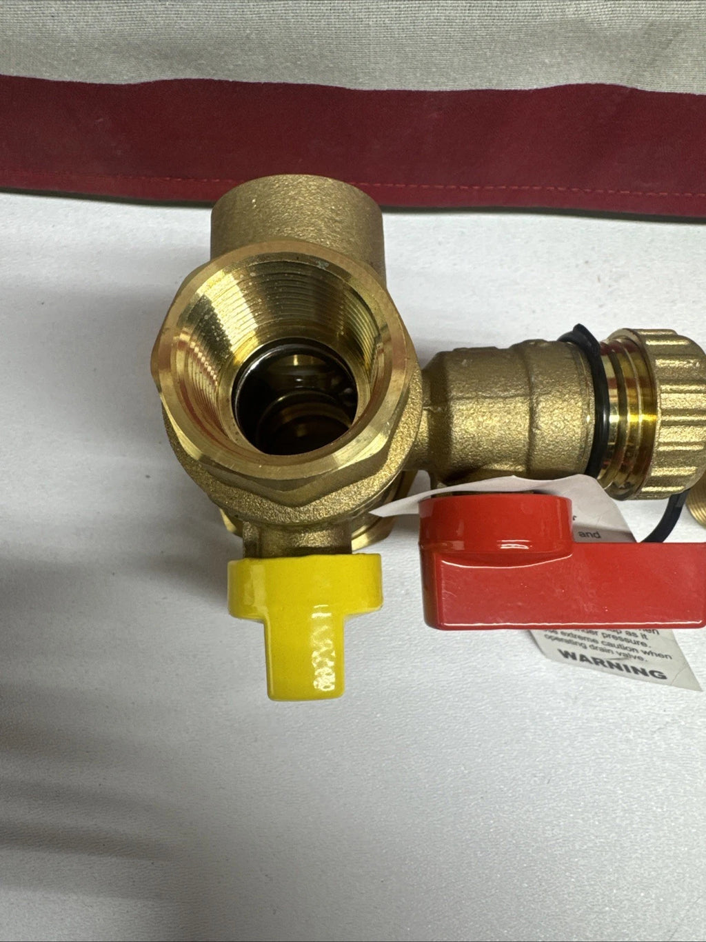 Webstone H-42443WPR-R 3/4" Tankless Water Heater Service Valve Kit w/ Two Valve.