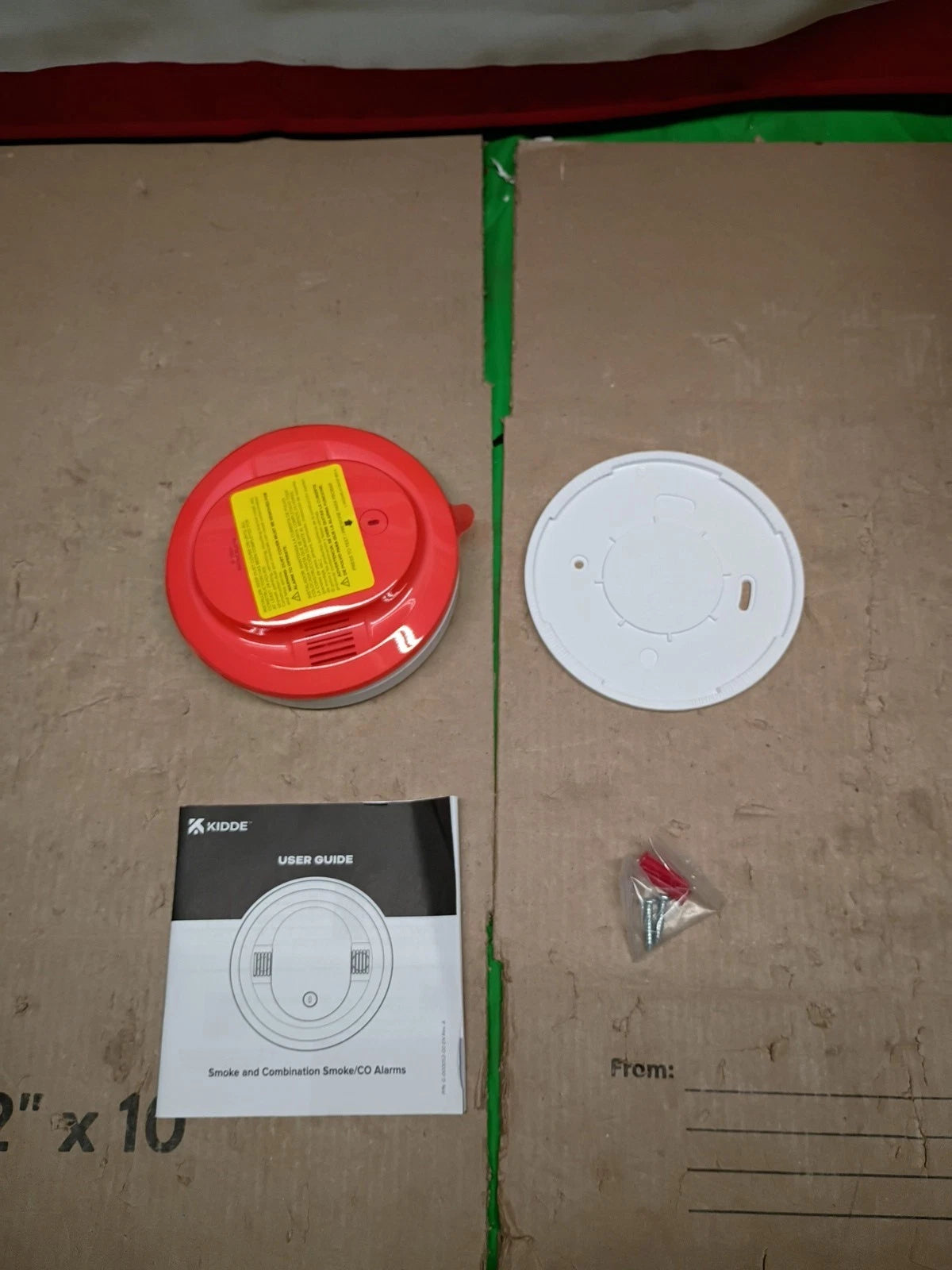 Kidde Smoke Detector Battery Powered LED Warning Light Indicators, 20SD10