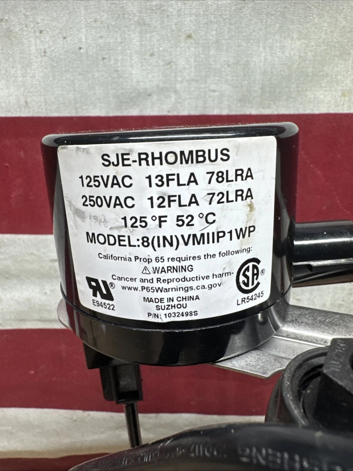 Everbilt HDSP50V 1/2 HP Submersible Sump Pump Thermoplastic Vertical., Open Box.