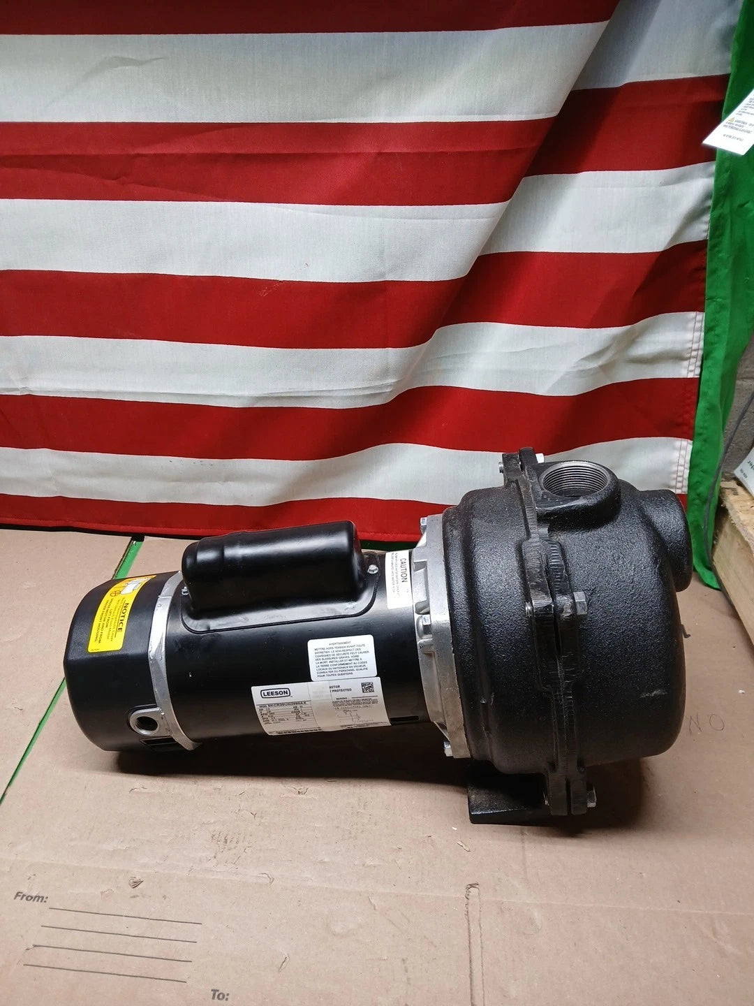 Wayne 2 HP Permanent Lawn Sprinkler Pump New-Open Box....
