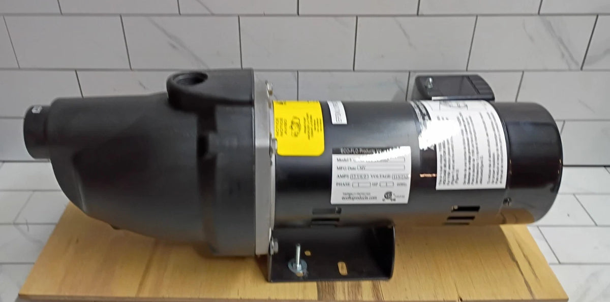 ECOFLO EFSWJ10P Thermoplastic 1HP Shallow Well Jet Pump 110/220v NEW OPEN BOX