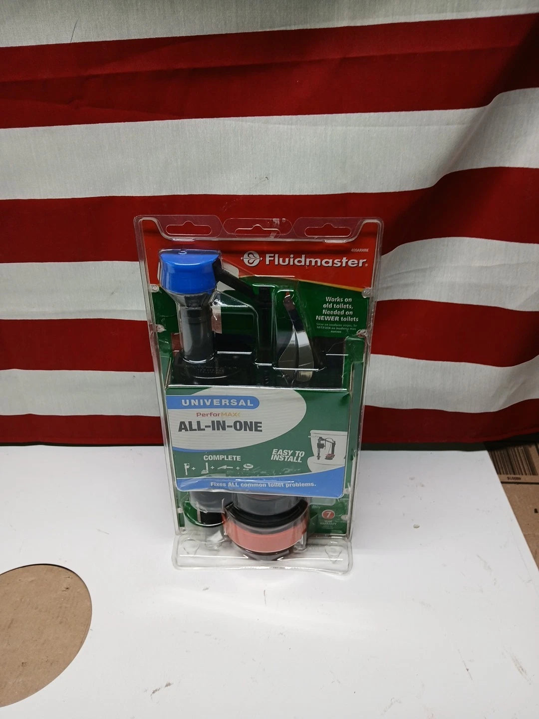 LOT OF 9 Fluidmaster Universal Complete Toilet Rebuild Repair Kit 10 H 400ARHRK.
