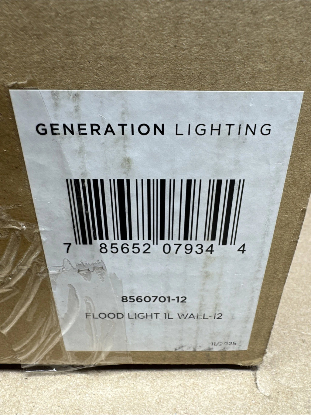 Generation Lighting 8560701-12 Outdoor Flood Light Adjustable Swivel Aluminum...