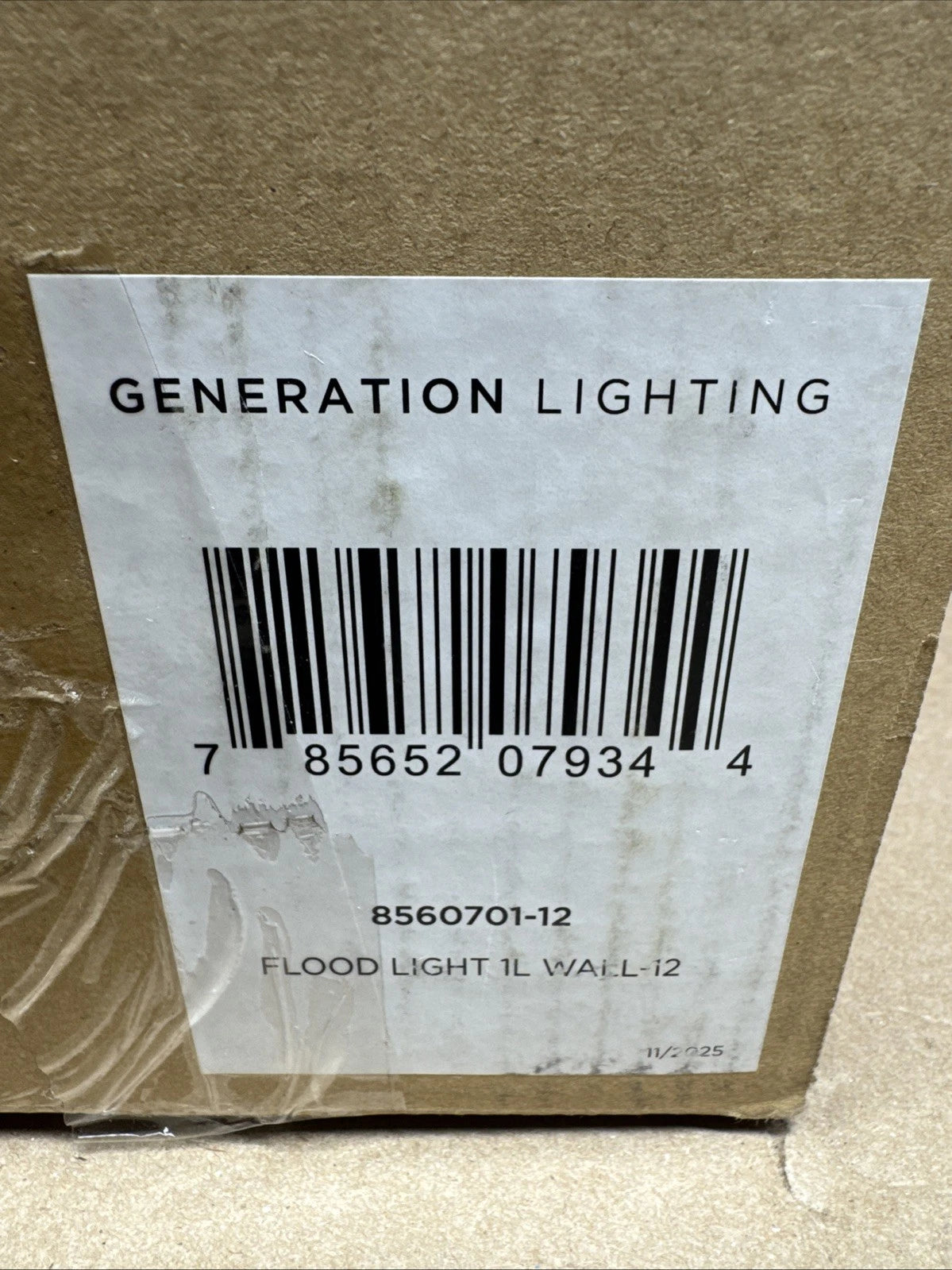 Generation Lighting 8560701-12 Outdoor Flood Light Adjustable Swivel Aluminum...
