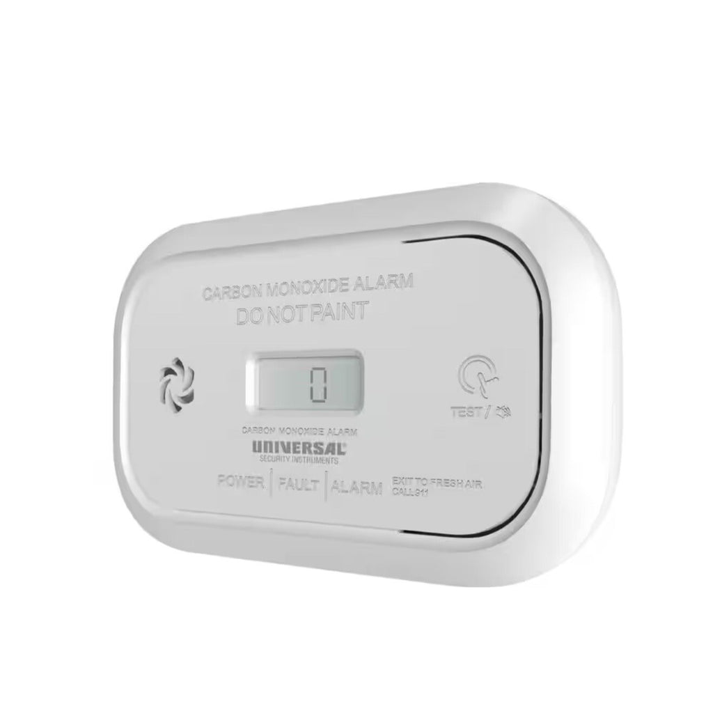 AA Battery Powered Carbon Monoxide Detector with Digital Display NEW