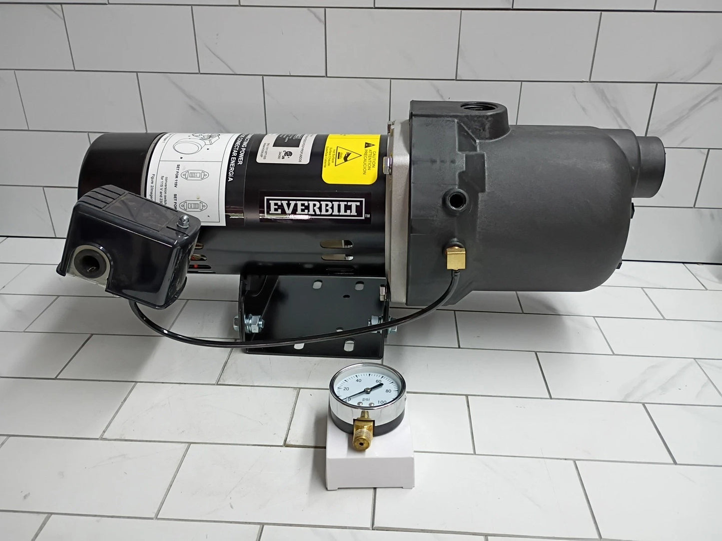 Everbilt HDSWJ5P 1/2 HP Shallow Well Jet Pump New Open Box