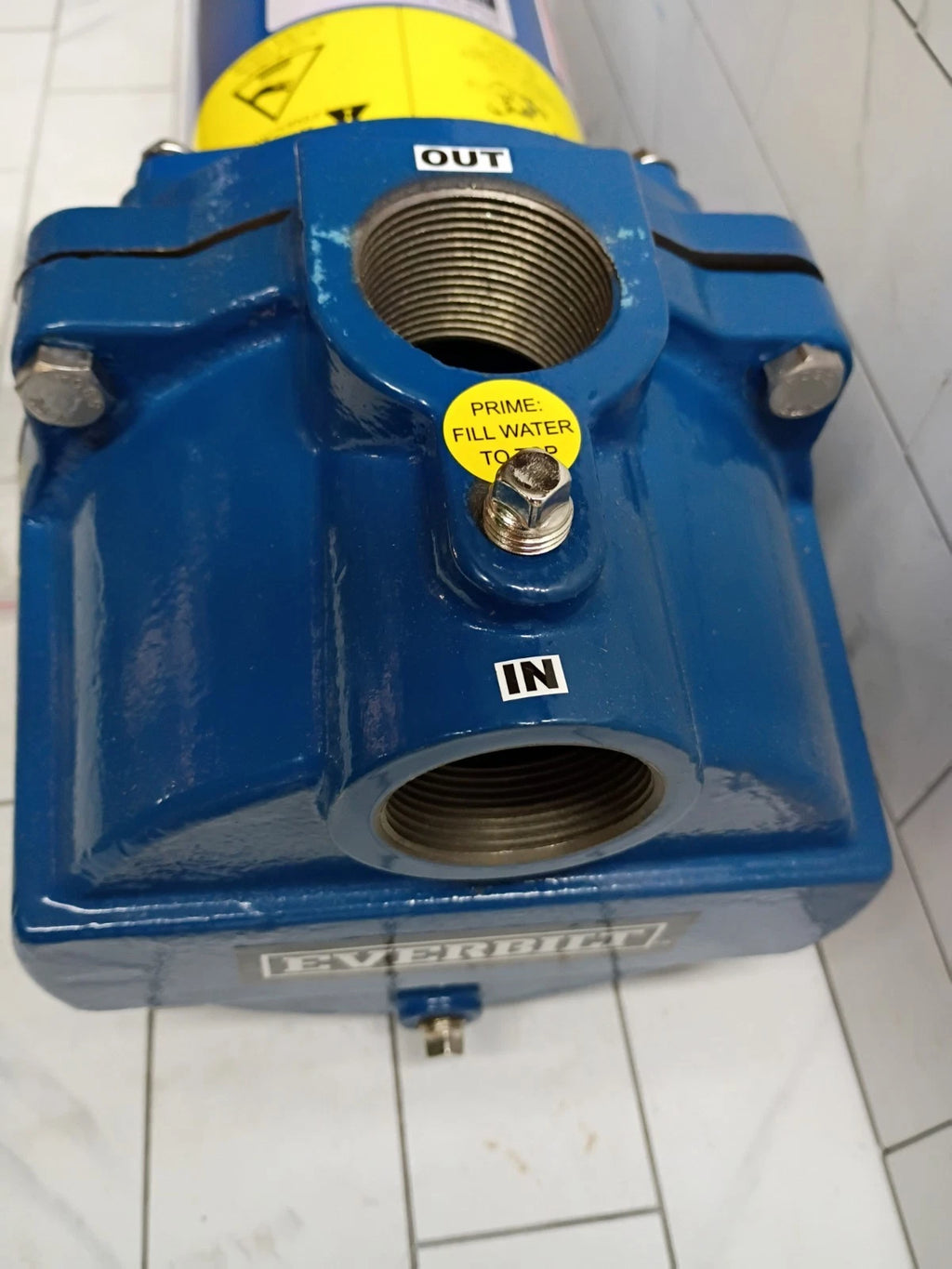 Everbilt HDLS15, 1-1/2 HP Cast Iron Lawn Irrigation Pump 61 GPM 51 PSI Open Box