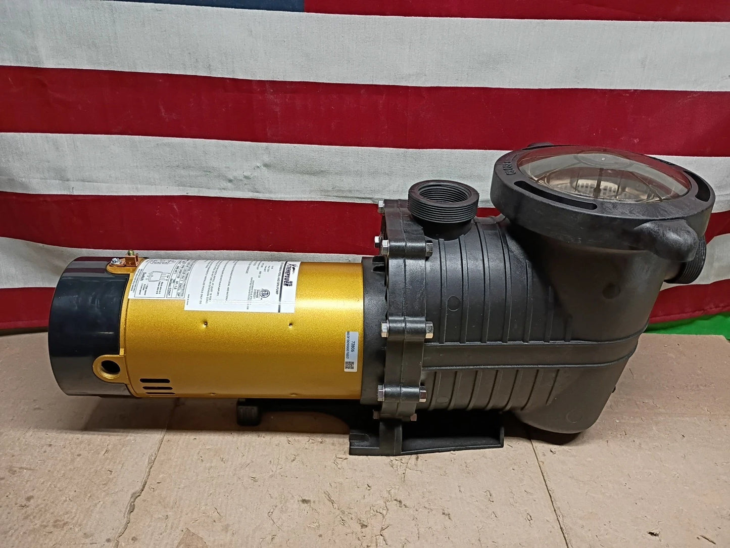 US XTREMEPOWER 75034 1.75 HP Two Speed Inground Pool Pump Open Box