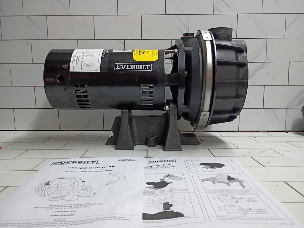 Everbilt HDLS15P  1-1/2 HP  Plastic Lawn Irrigation Pump PARTS ONLY