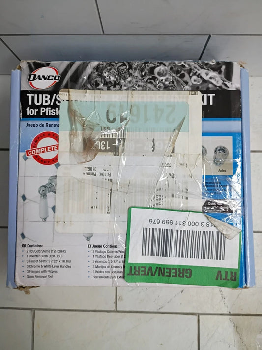 Danco Tub/Shower Remodeling Kit for Pfister - Porcelain Lever 39695 Open Box