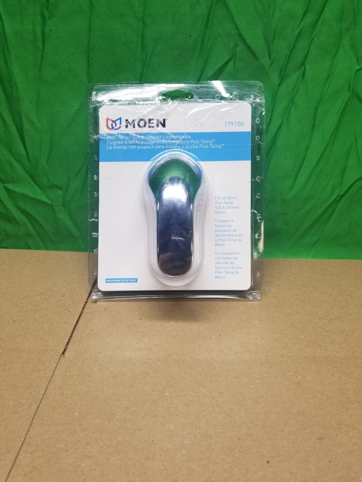 MOEN Posi-Temp Handle Kit 179100 CHROME Open Box