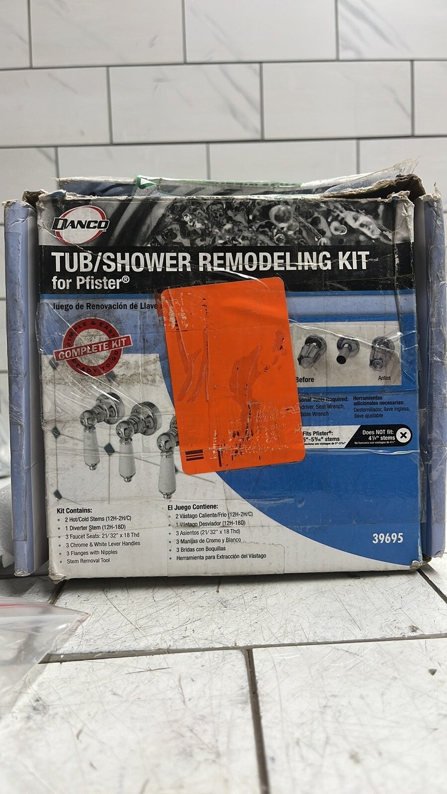Danco 39695 Tub/Shower Remodeling Kit for Pfister -OB Complete Set.