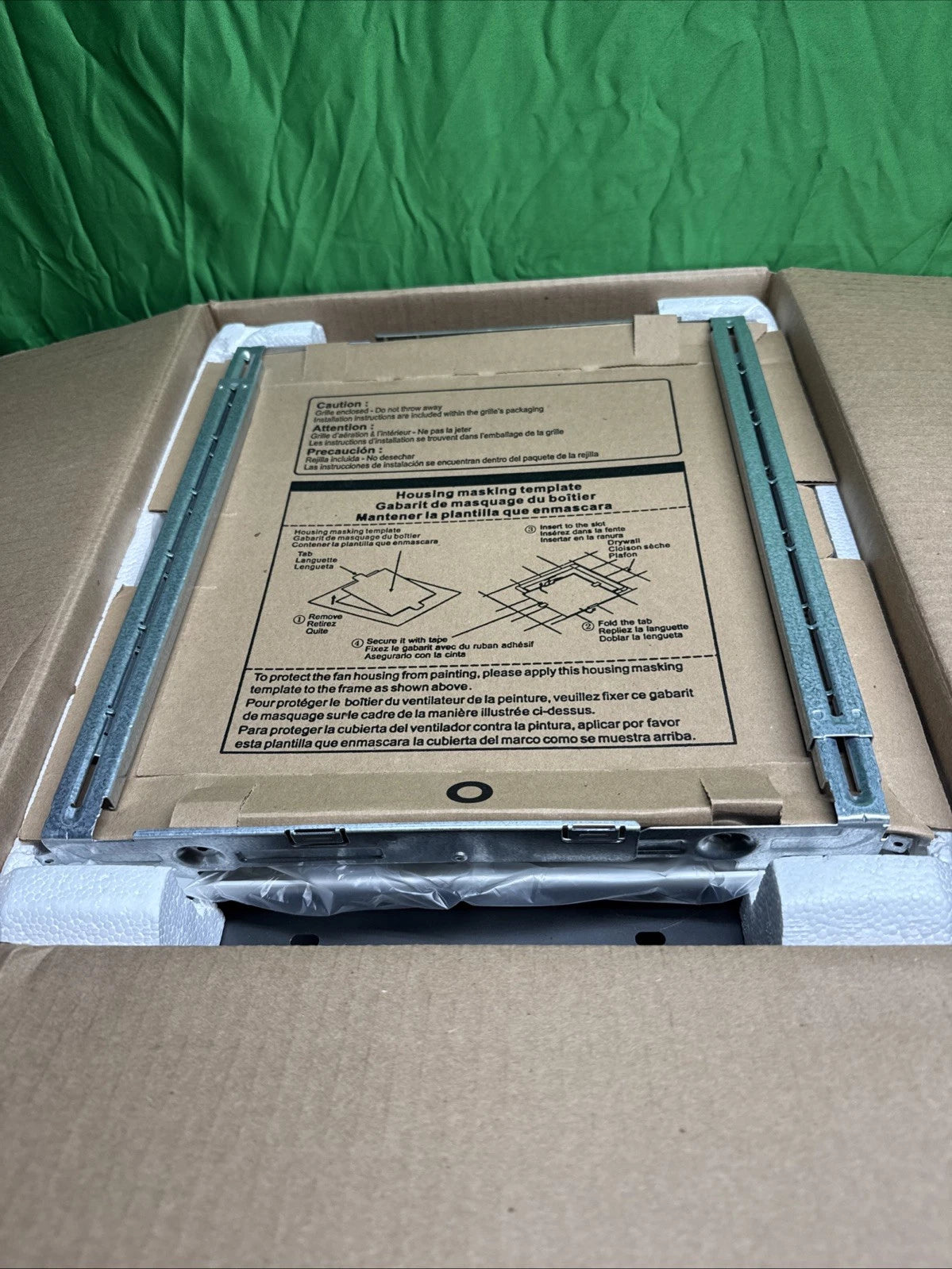 Panasonic FV-0511VQ1 WhisperCeiling DC Pick-A-Flow Ceiling Exhaust Fan Open Box