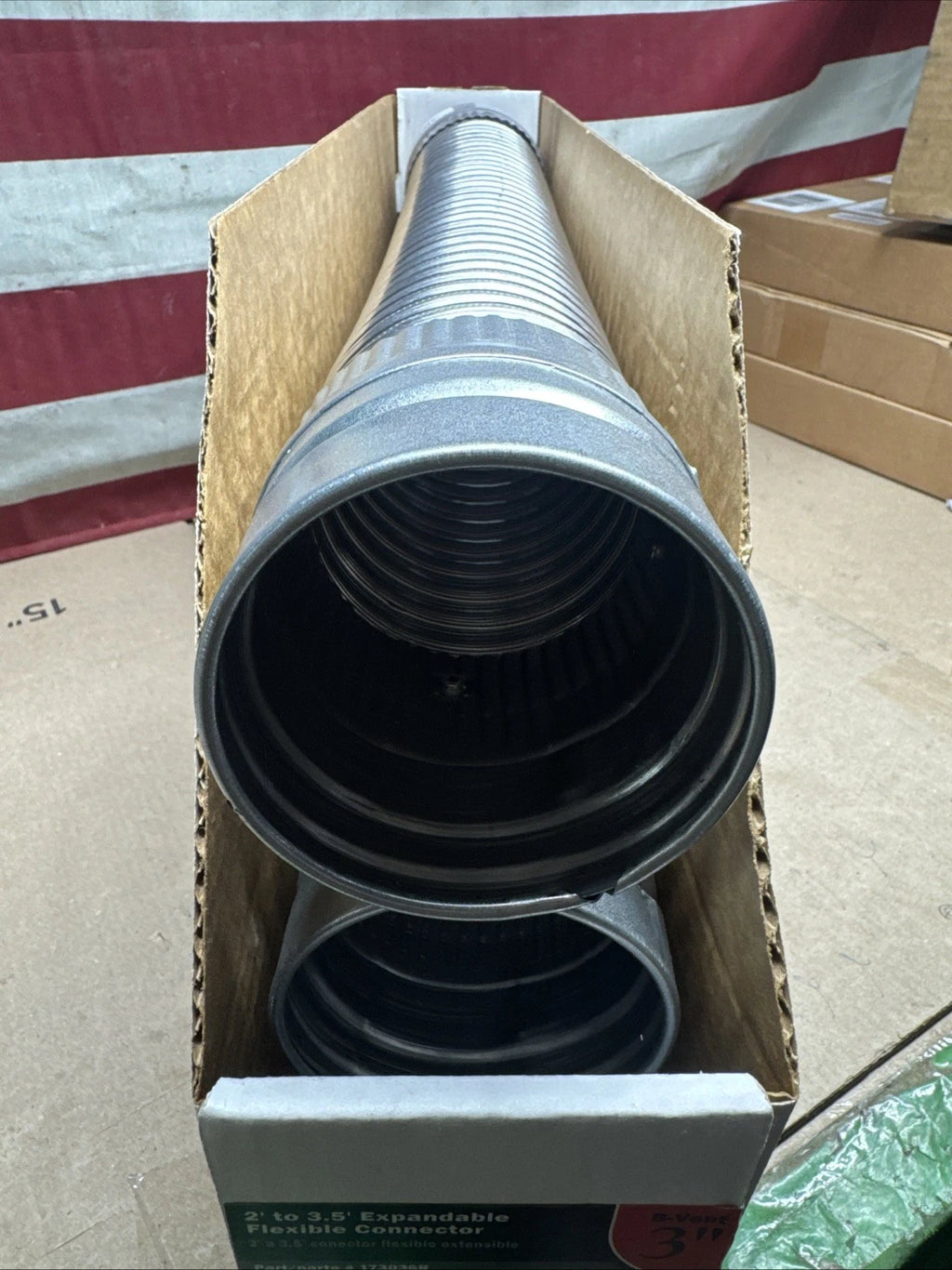 3 Pack SELKIRK 173036R 3” B-vent 2-3.5FT Expandable Flexible Connector NEW