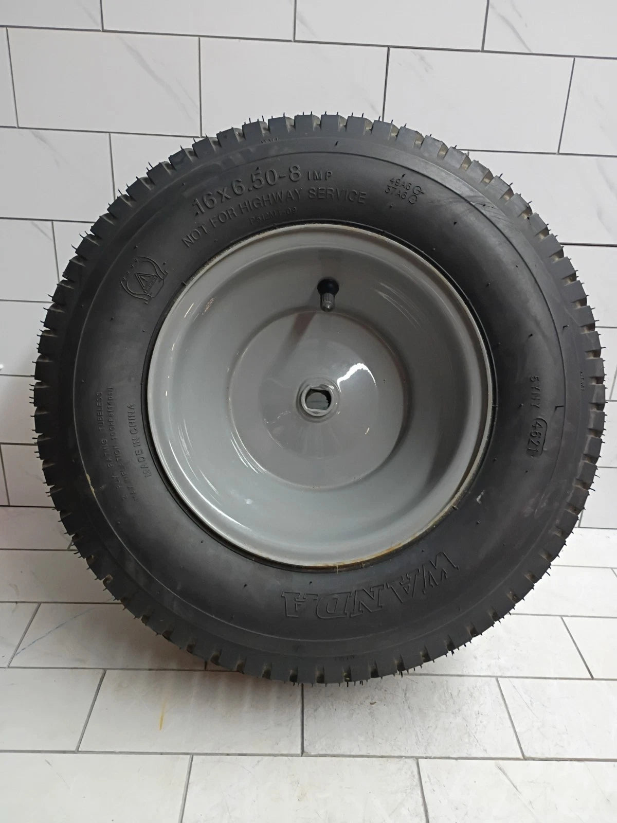 OEM Rear Tire 16x6.50-8 For Craftsman Electric mower CMCRM233301 USED