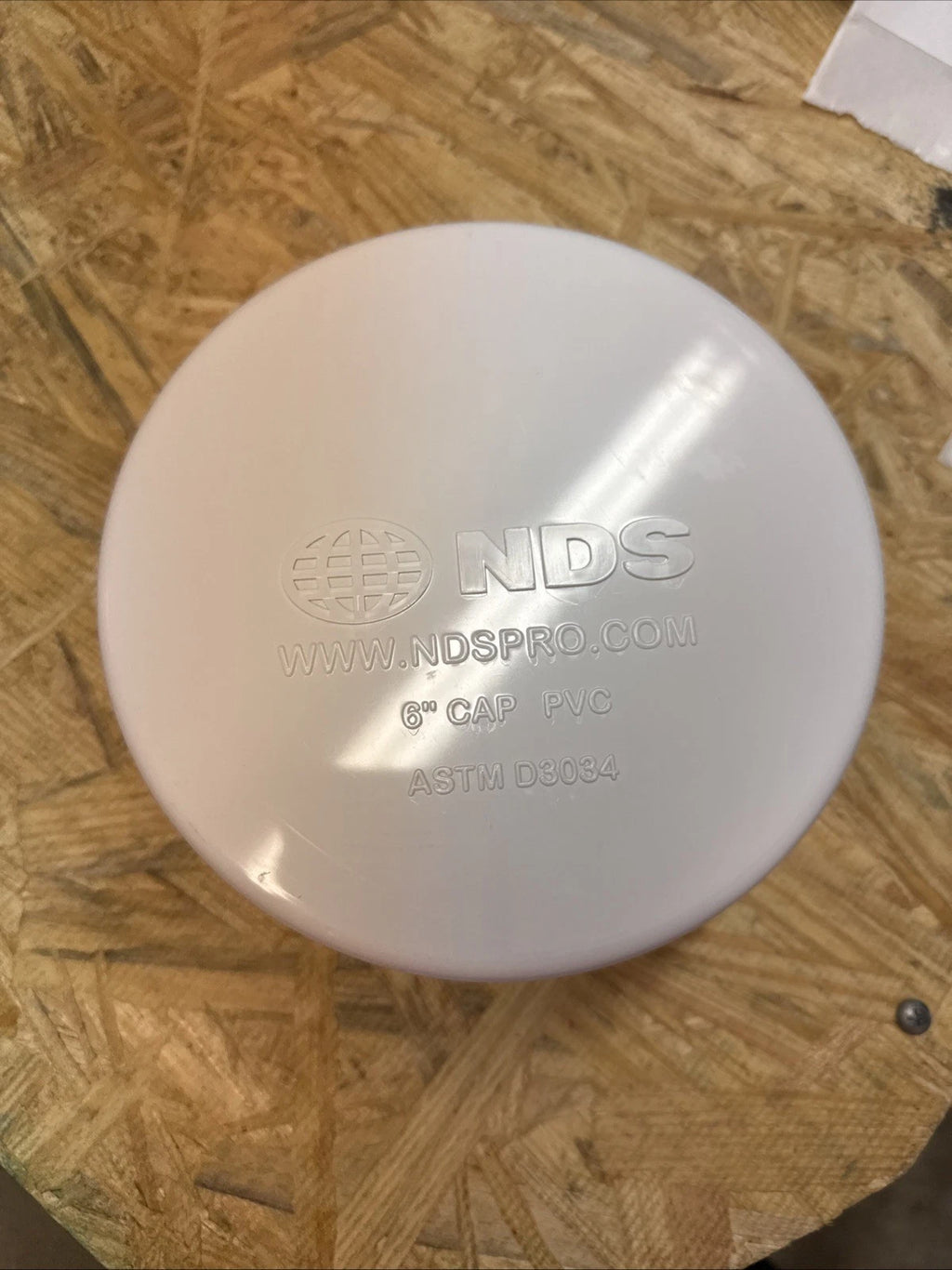 PVC S&D Cap 6 in. BULK 5 Pack